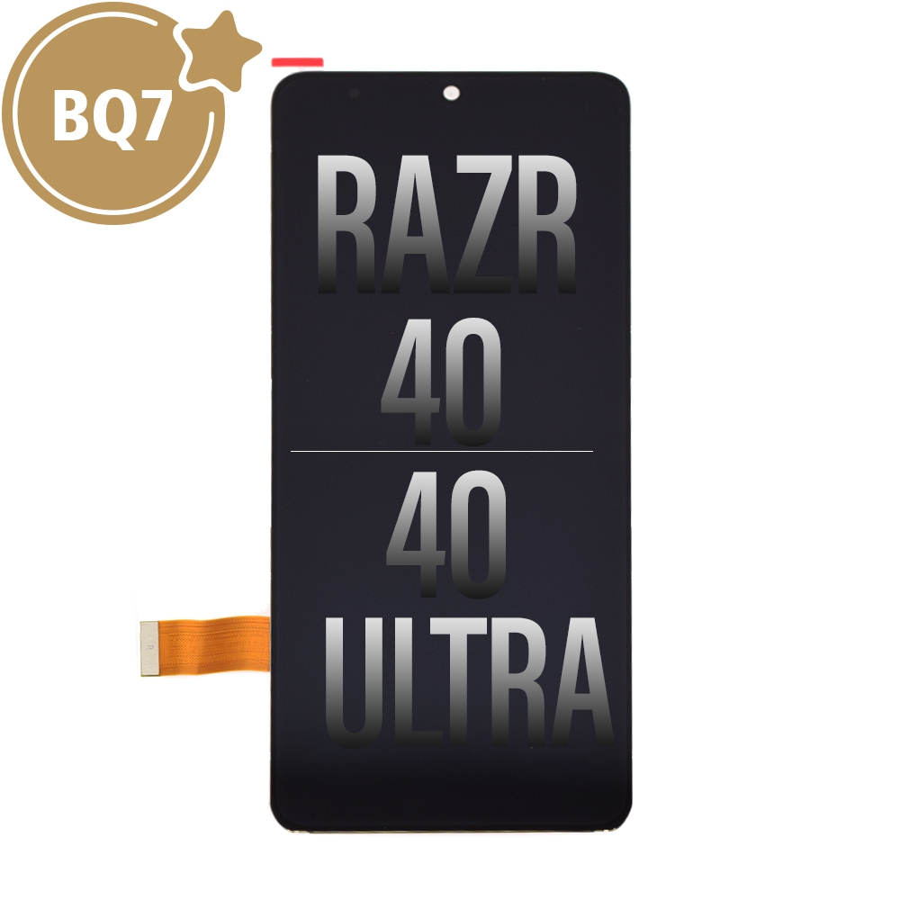BQ7 OLED Assembly Replacement for Motorola Moto Razr 40 / Razr 40 Ultra