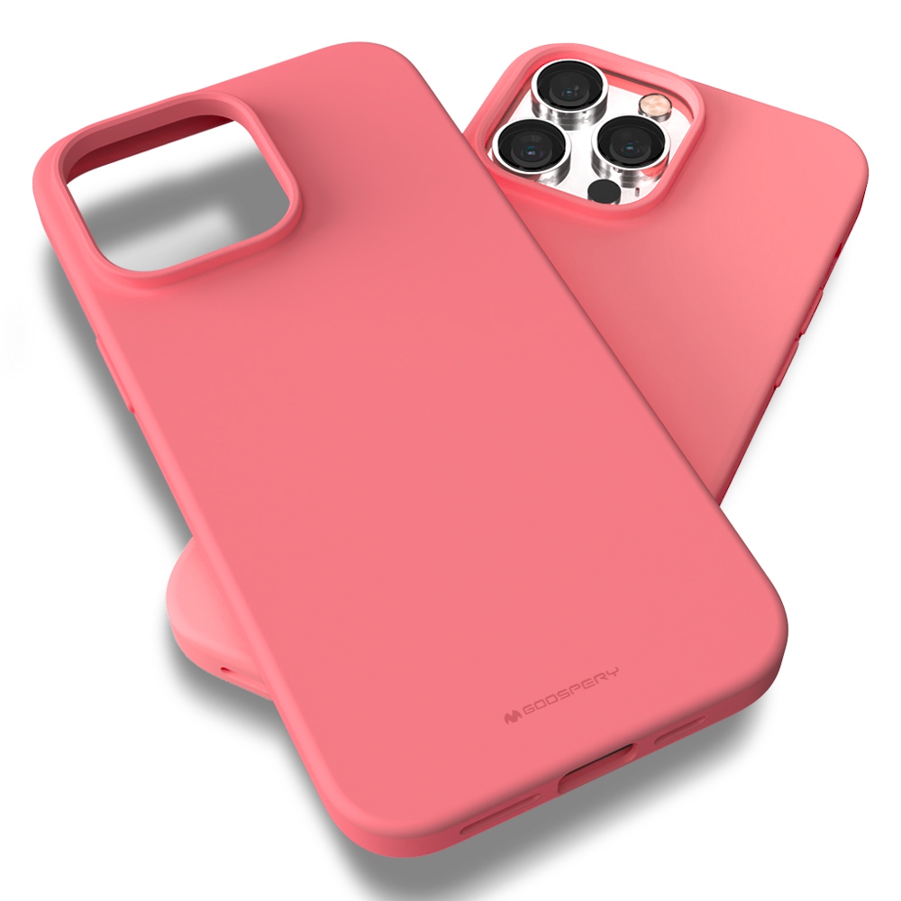 Mercury Soft Feeling Jelly Cover Case for iPhone 16 Pro Max-Mint