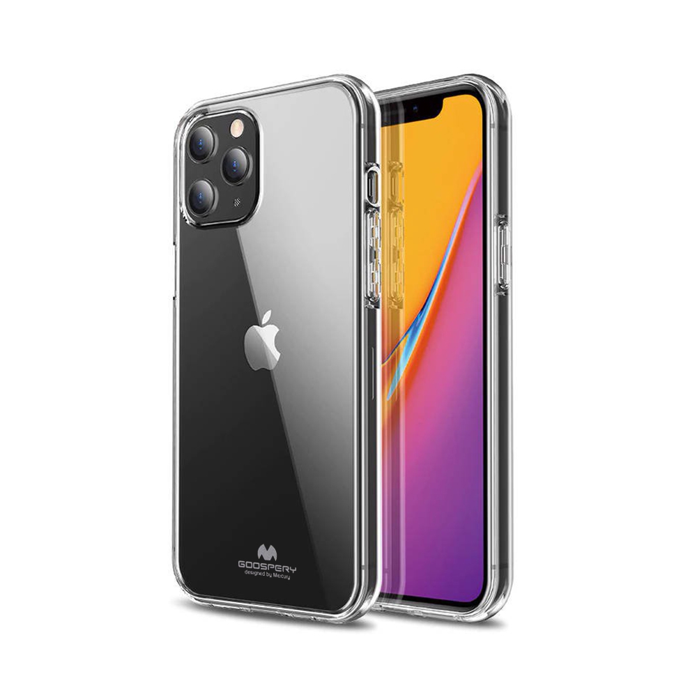 Mercury Transparent Pearl Jelly Case Cover for iPhone 14