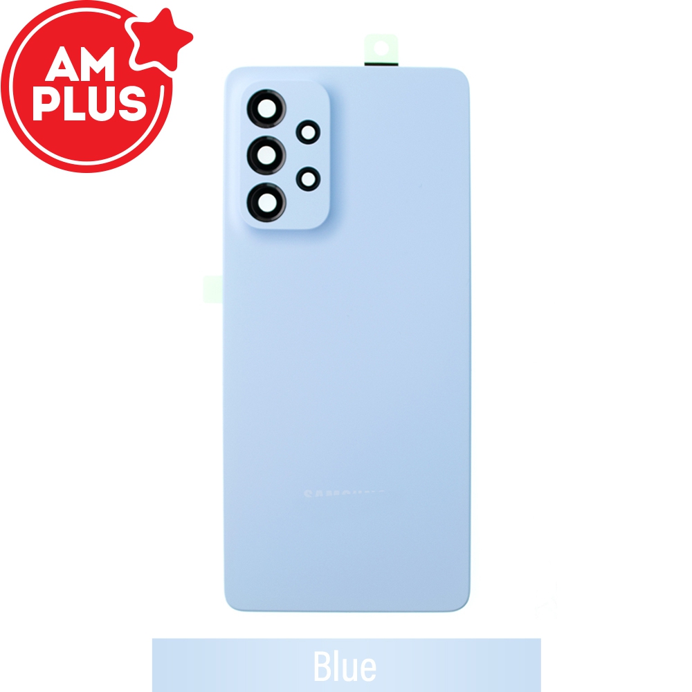 AMPLUS Rear Cover Glass For Samsung Galaxy A53 5G A536B-Blue