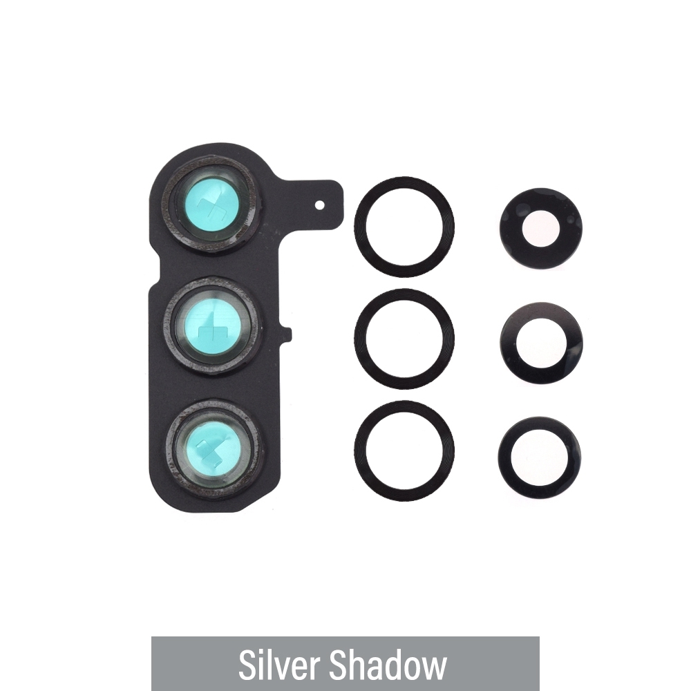 Rear Camera Glass With Frame for Samsung Galaxy S25 Plus S936B-Silver Shadow