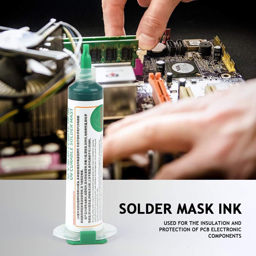 UV Curable Solder Mask Repairing Paint (Green)
