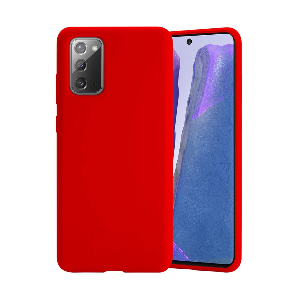 Liquid Silicone Case Cover for Samsung Galaxy S20 FE-Stone