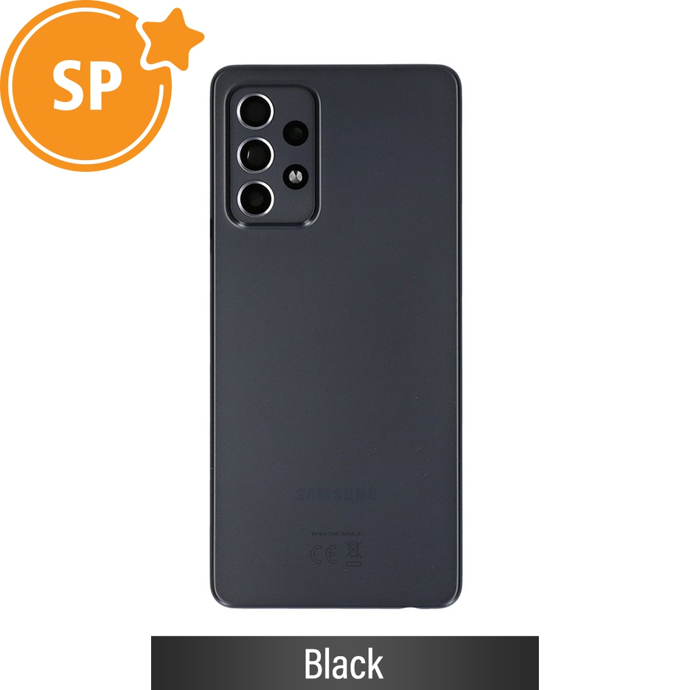 Rear Cover Glass For Samsung Galaxy A52 A525F GH82-25427A (Service Pack)-Black