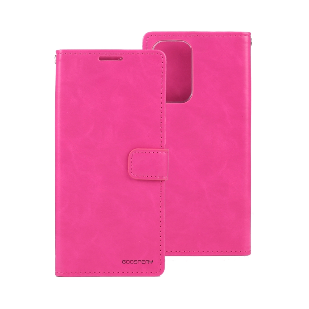 Mercury Blue Moon Diary Cover Case for Samsung Galaxy A23 4G-Red
