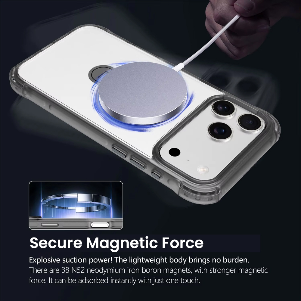 REDEFINE Rebound Drop Protection Magsafe Case for iPhone 17 Air-Black