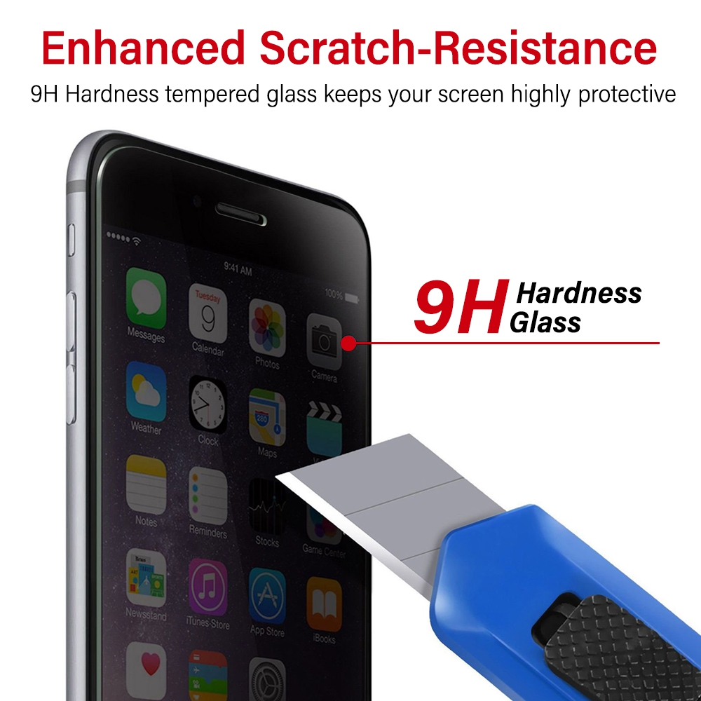 Kinglas 10 Packs Privacy Tempered Glass Screen Protector For iPhone 7 / 8