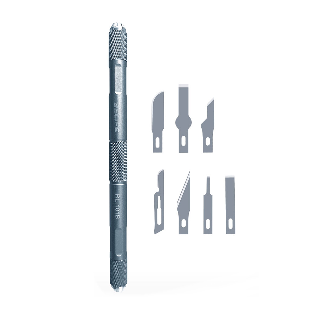 RELIFE RL-101B 8 in 1 CPU Remove Glue Blade Knife Set