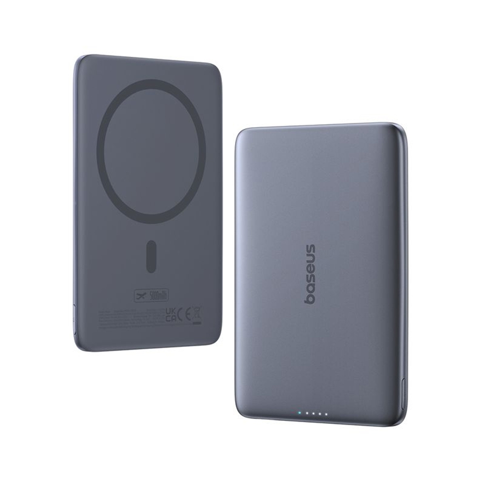 Baseus PicoGo AM41 Ultra-Slim Magnetic Power Bank 5000mAh 20W -Cosmic Black