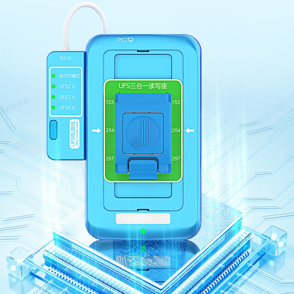 JC U15 UFS Programmer for 15 / 15 Plus / 15 Pro / 15 Pro Max