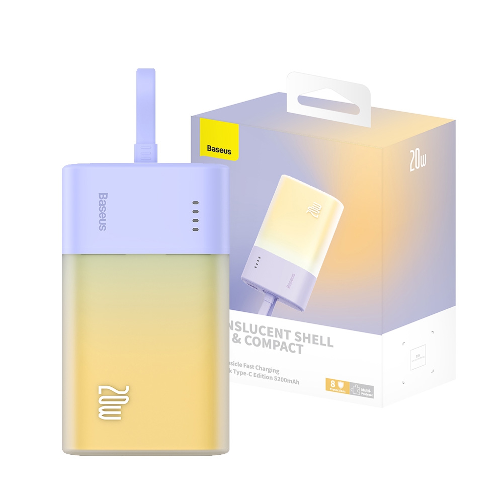Baseus Popsicle Fast Charging Power Bank Type-C Edition 5200mAh 20W-Green