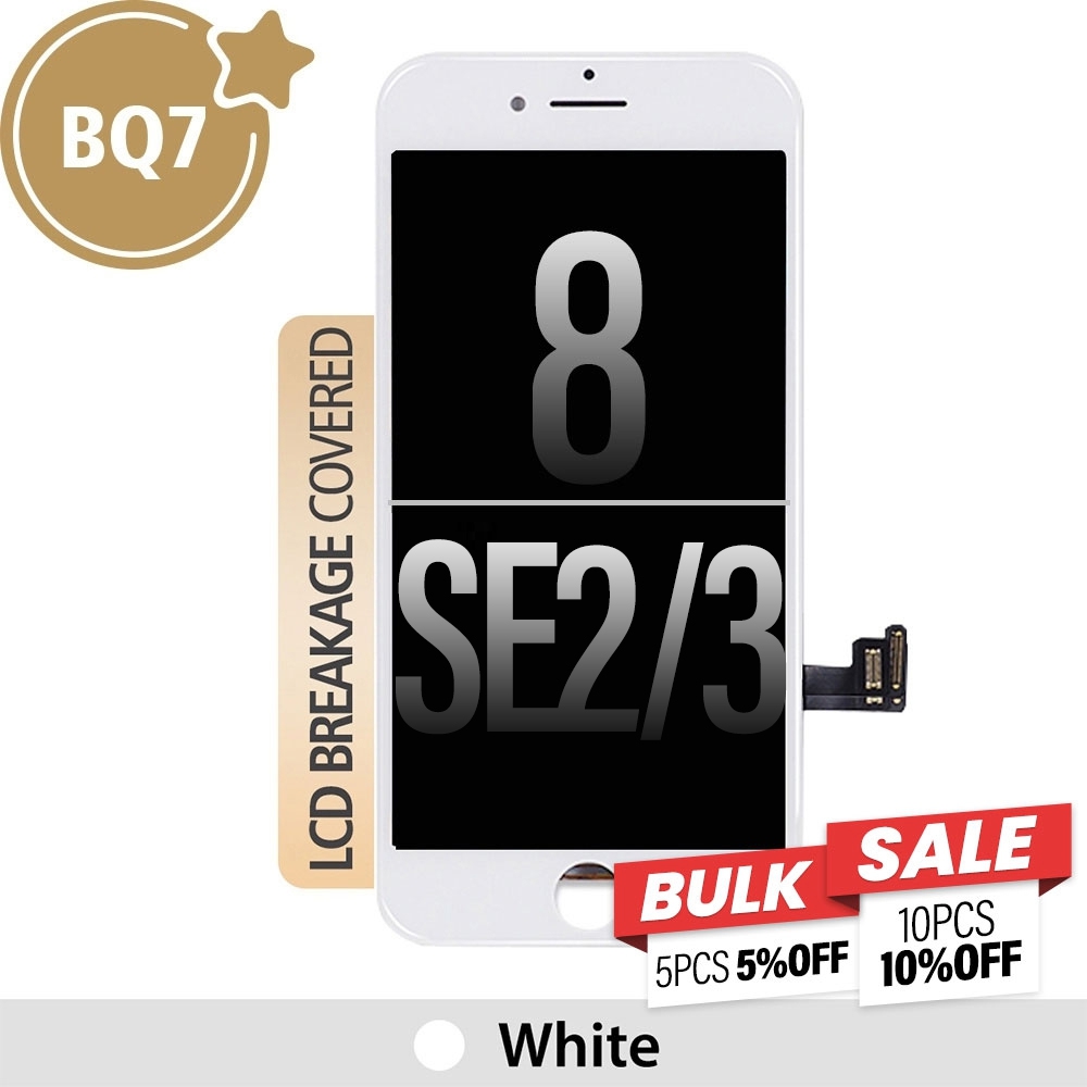 BQ7 LCD Assembly for iPhone 8 / SE (2020) / SE (2022) Screen Replacement-White