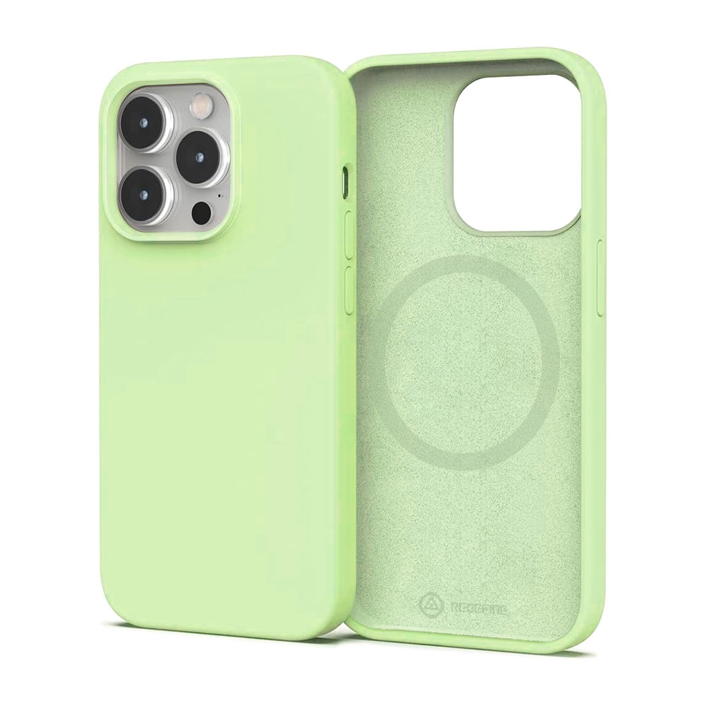 REDEFINE Liquid Silicone Case Cover with Magnetic Ring for iPhone 17 Pro Max Magsafe-Baby Pink