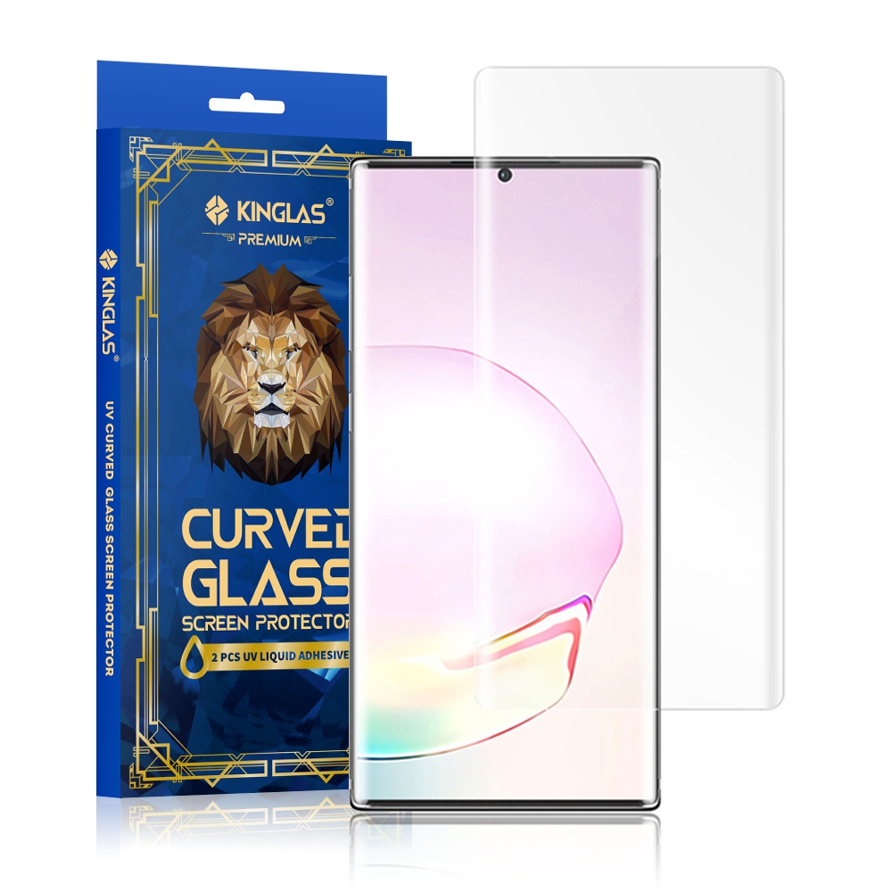 Kinglas 3D Curved UV Tempered Glass Screen Protector*Samsung Galaxy Note 20 (2 PCS UV Liquid Adhesive)