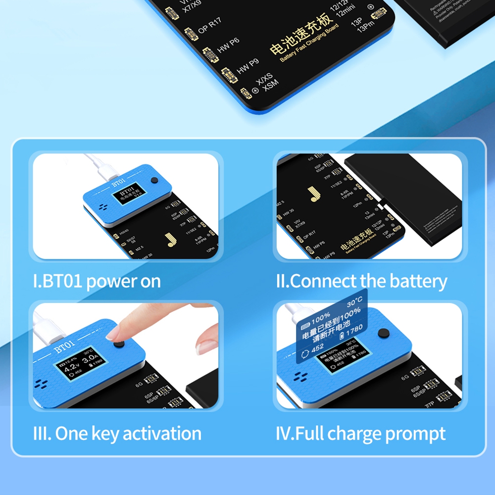 JCID BT01 Battery Fast Charging Board