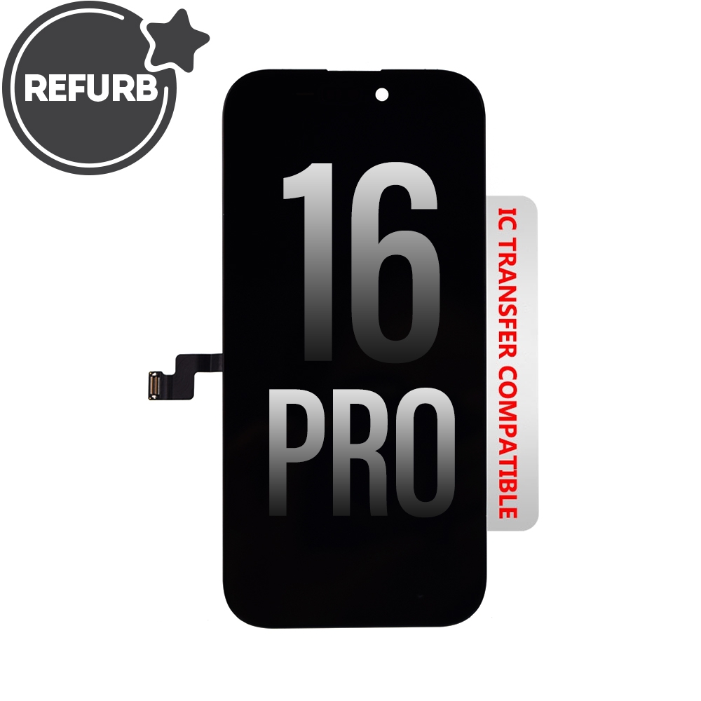 REFURB OLED Assembly for iPhone 16 Pro Screen Replacement (Compatible for IC chip transfer)