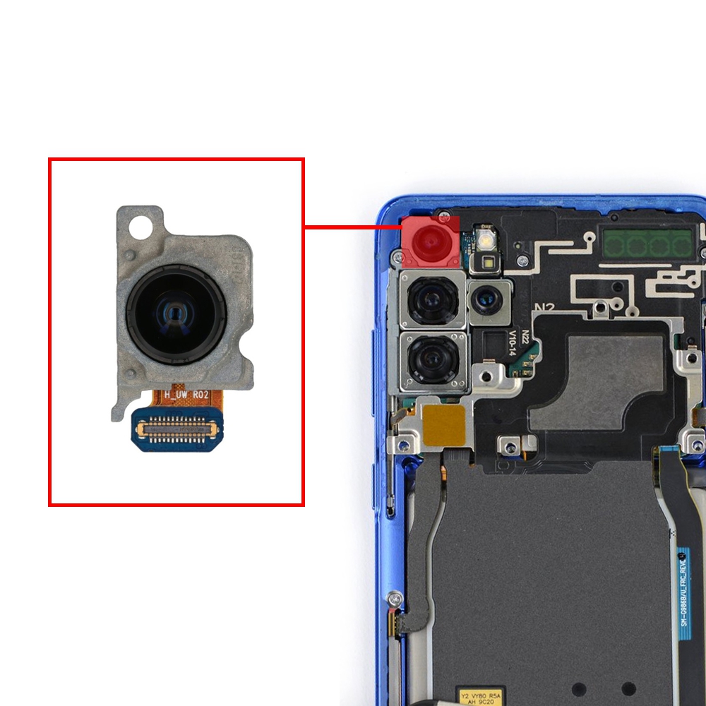 12MP Rear Camera for Samsung Galaxy S20 Plus G985F / G986B GH96-13085A (Service Pack)
