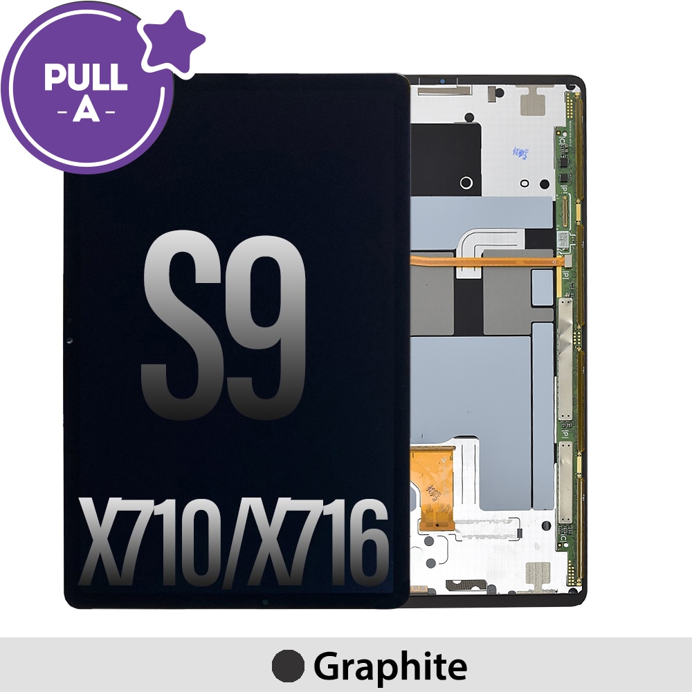 OLED Assembly Replacement for Samsung Galaxy Tab S9 X710 / X716-Graphite (PULL-A)