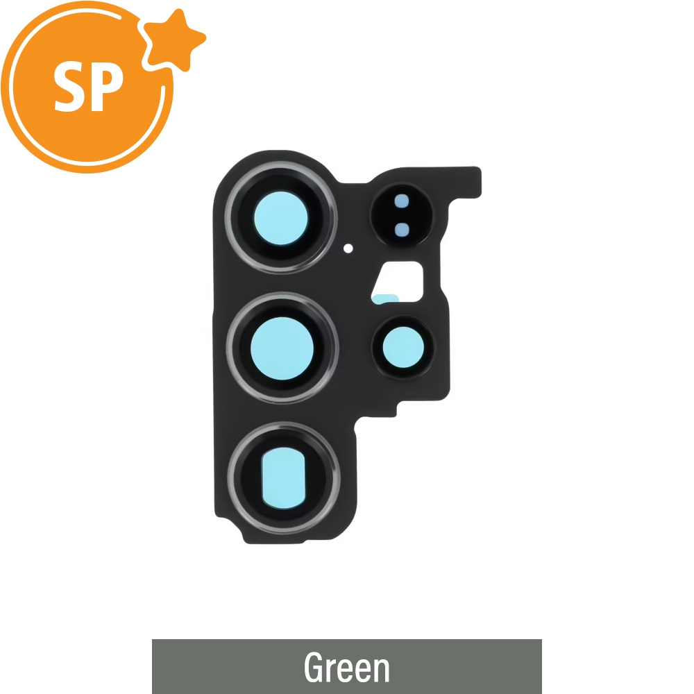 Rear Camera Lens Back Glass Cover for Samsung Galaxy S23 Ultra 5G S918B GH82-30462C (Service Pack)-Green