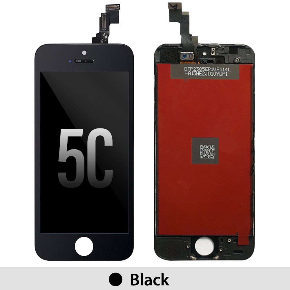 LCD Assembly for iPhone 5C Screen Replacement (Best Quality Aftermarket)-Black