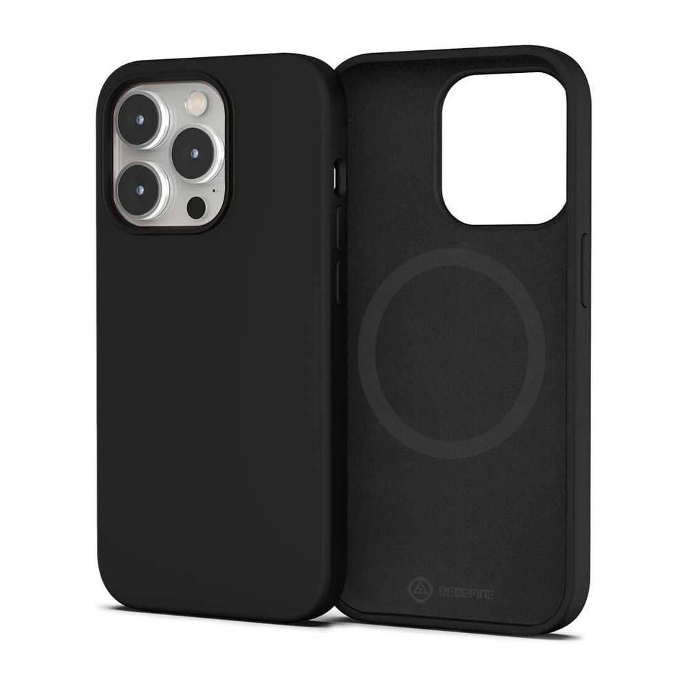 REDEFINE Liquid Silicone Case Cover with Magnetic Ring for iPhone 17 Air Magsafe-Baby Pink