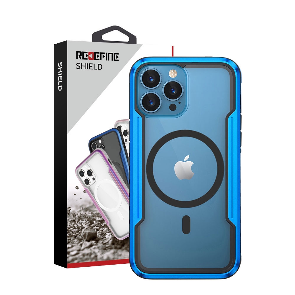 Re-Define Shield Shockproof Heavy Duty Armor Magsafe Case for iPhone 17 Pro Max-Rose Gold