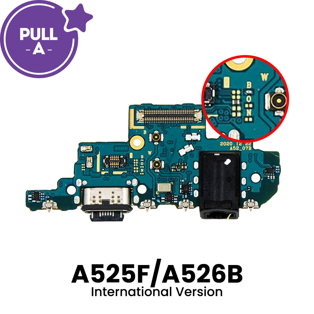 Charging Port Board for Samsung Galaxy A52 A525F / A52 5G A526B (International Version / N Version ) (PULL-A)