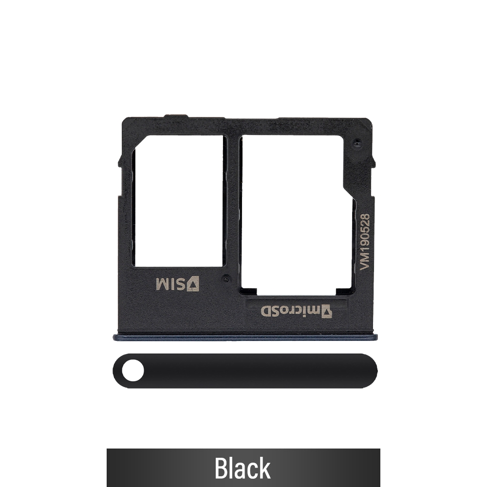 Single SIM Card Tray for Samsung Galaxy A10e A102-Black