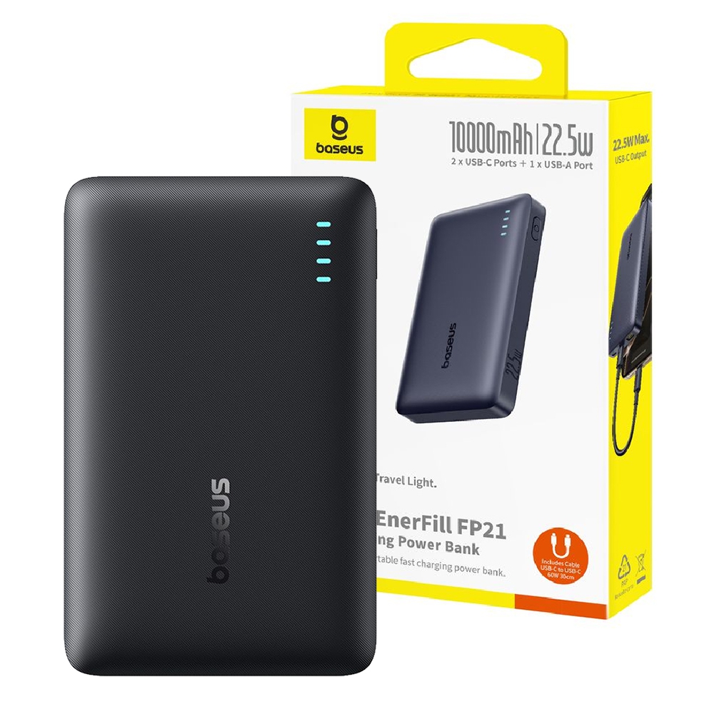 Baseus EnerFill FP21 Power Bank 10000mAh 22.5W -White