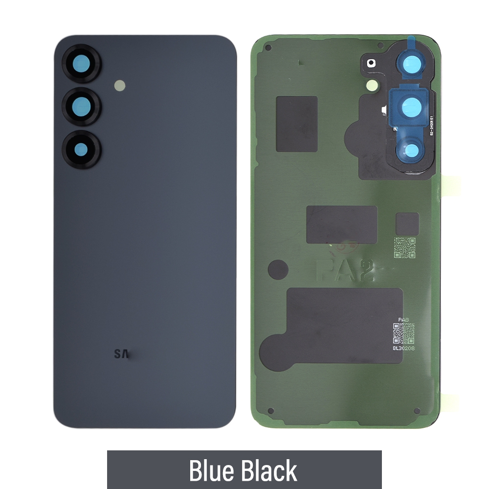 AMPLUS Rear Cover Glass for Samsung Galaxy S25 Plus S936B-Blue Black