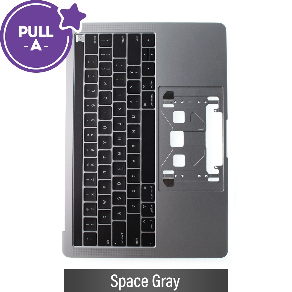 Top Case With Keyboard For MacBook Pro 13" A1989 (PULL-A)-Space Gray