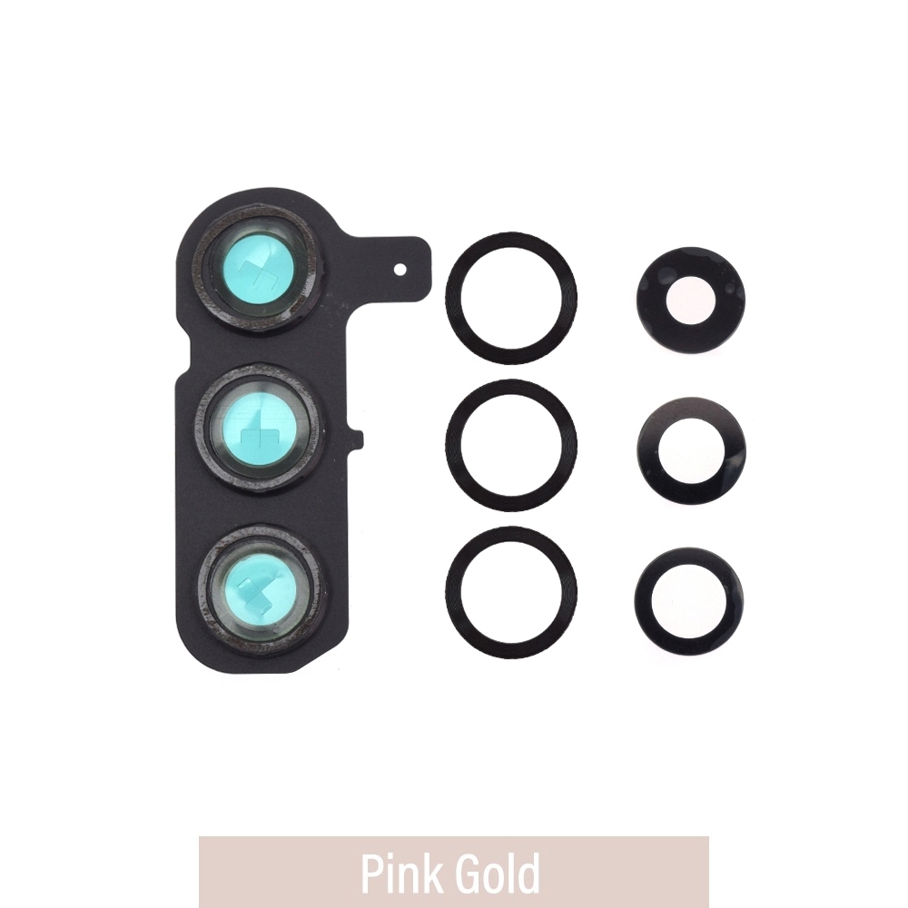 Rear Camera Glass With Frame for Samsung Galaxy S25 Plus S936B-Pink Gold