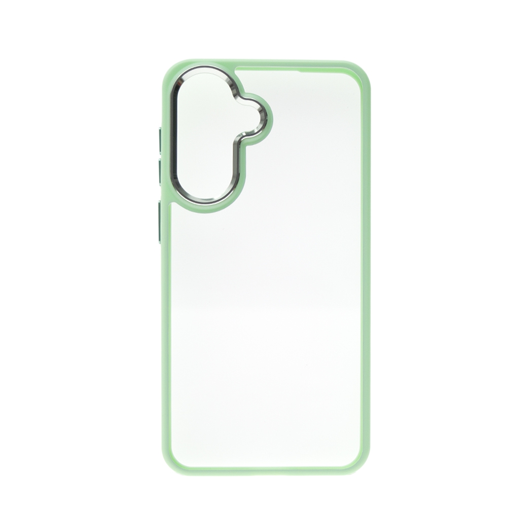 Metal Camera Lens Transparent Protection Shockproof Case Cover For Samsung A57 5G A576B-Black