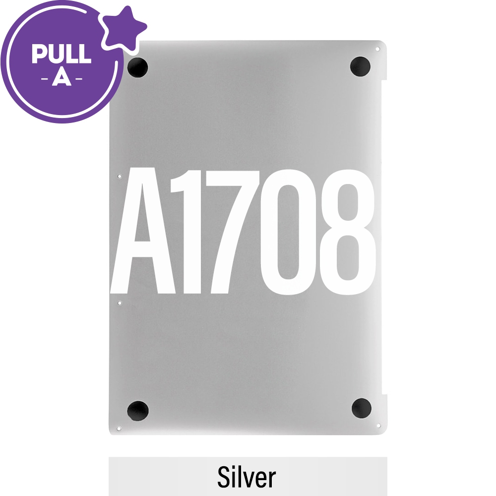 Bottom Case For Macbook Pro 13'' A1708 (2016-2017) (PULL-A)-Silver