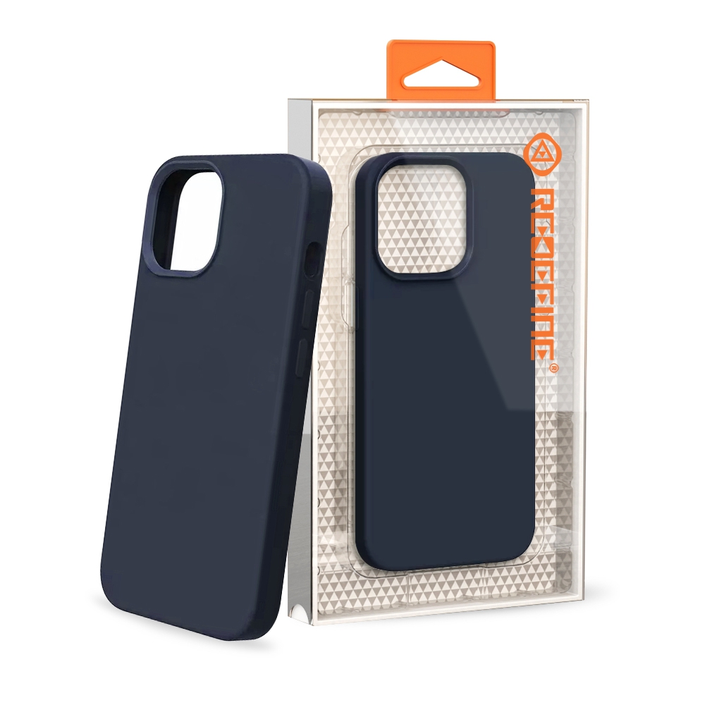 Liquid Silicone Case Cover for iPhone 14 Plus-Black