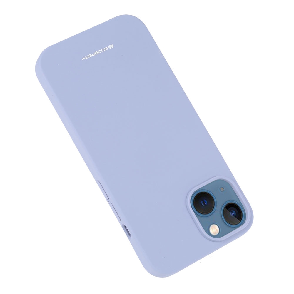 Mercury Silicone Cover Case for iPhone 16 Plus-Purple