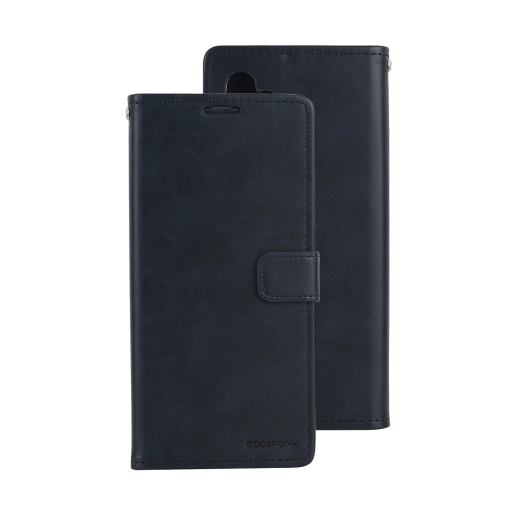 Mercury Blue Moon Diary Cover Case for Samsung Galaxy A32 4G-Navy