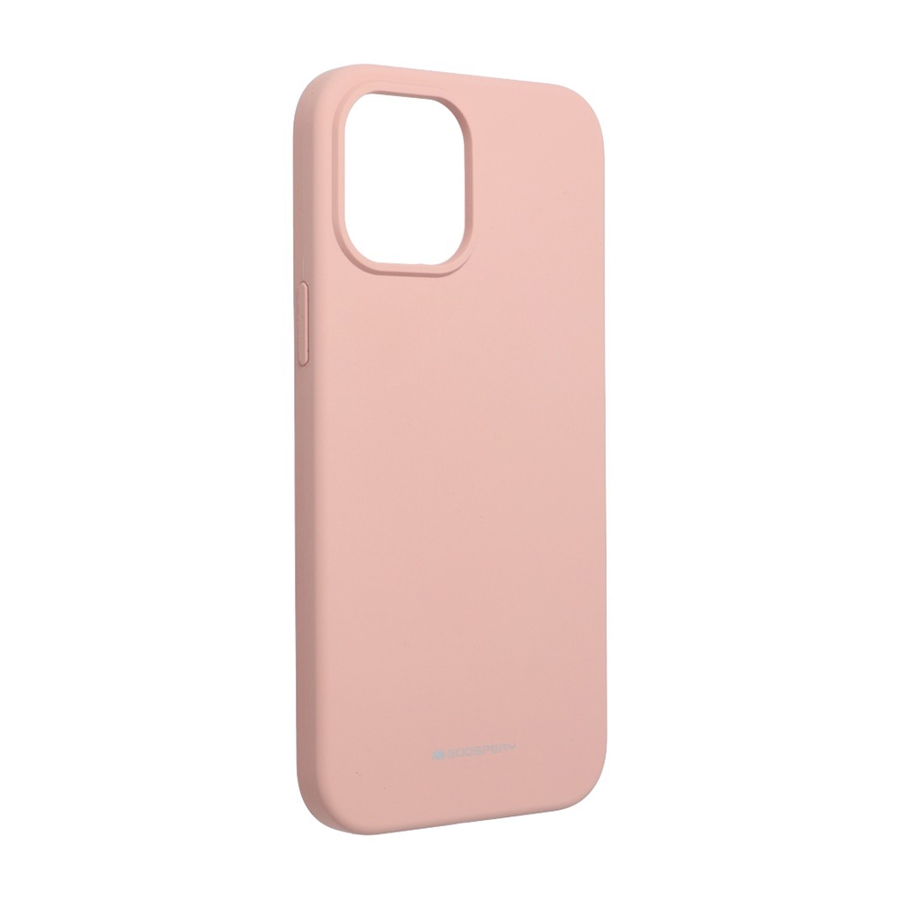Mercury Silicone Cover Case for iPhone 16 Pro-Red