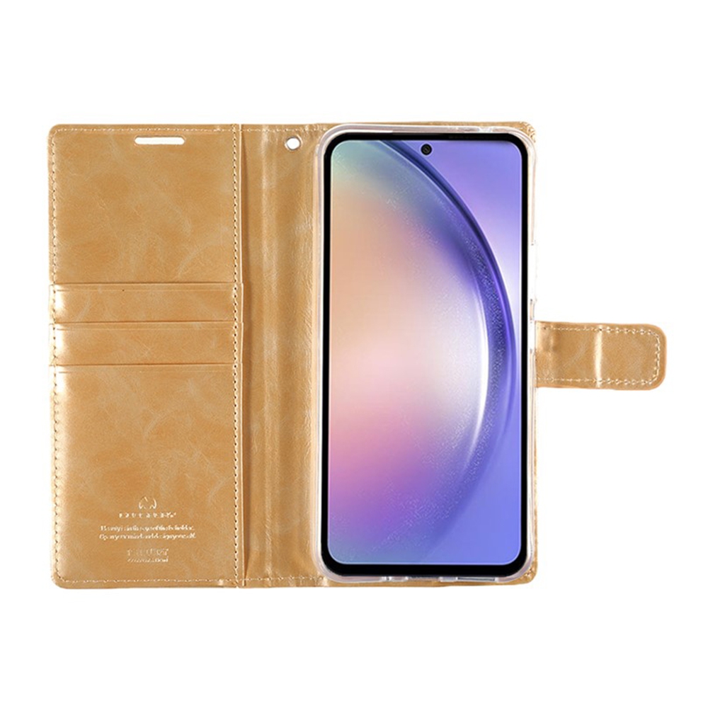 Mercury Blue Moon Diary Case for Samsung Galaxy A57 5G-Navy