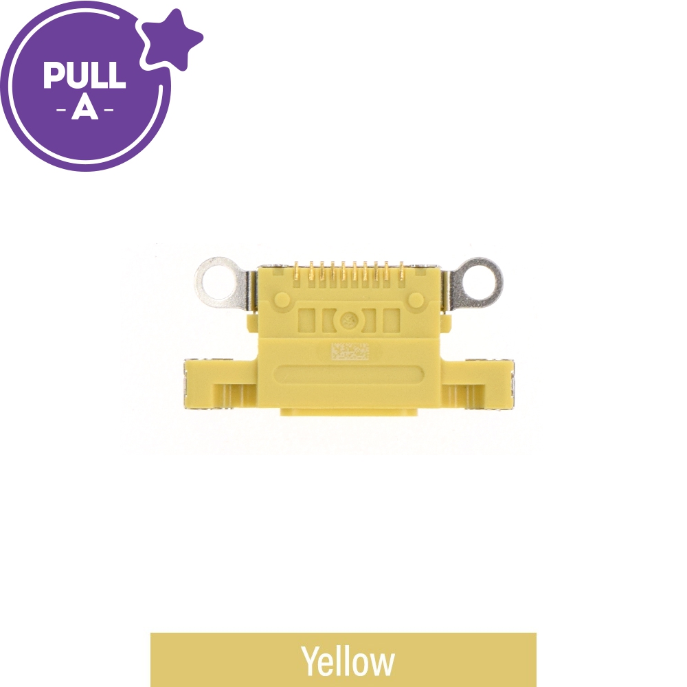Charging Port Connector for iPhone 14 / 14 Plus-Yellow (PULL-A)