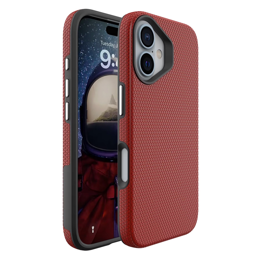 Rhinos Rugged Shockproof Magsafe Cover Case for iPhone 16-Rose Gold