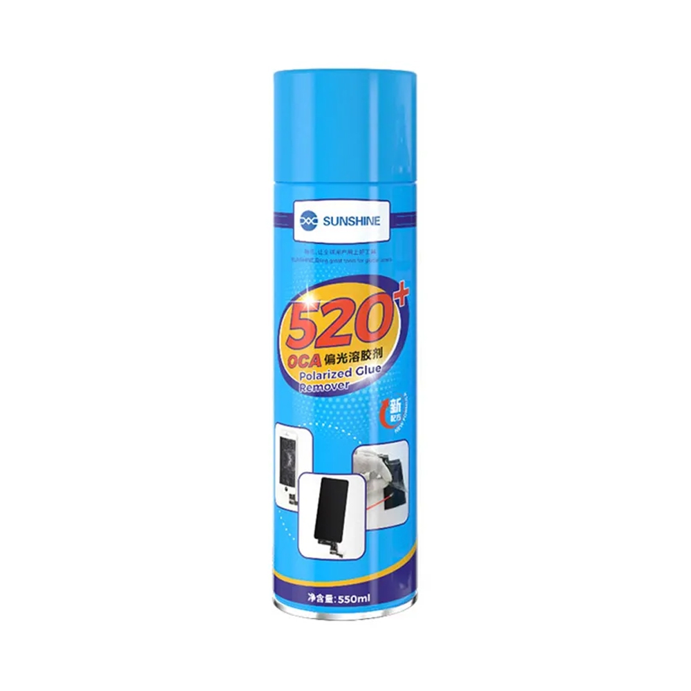 SUNSHINE SS-520+ OCA Polarizer Glue Remover Dissolving Liquid For Phone LCD Screen Repair Water