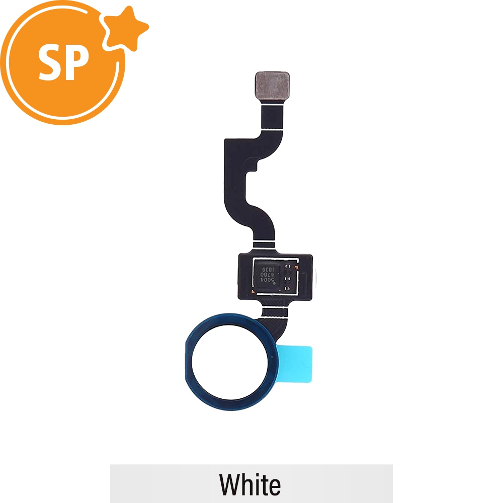 Fingerprint Reader with Flex Cable for Google Pixel 3a XL (Service Pack)-White