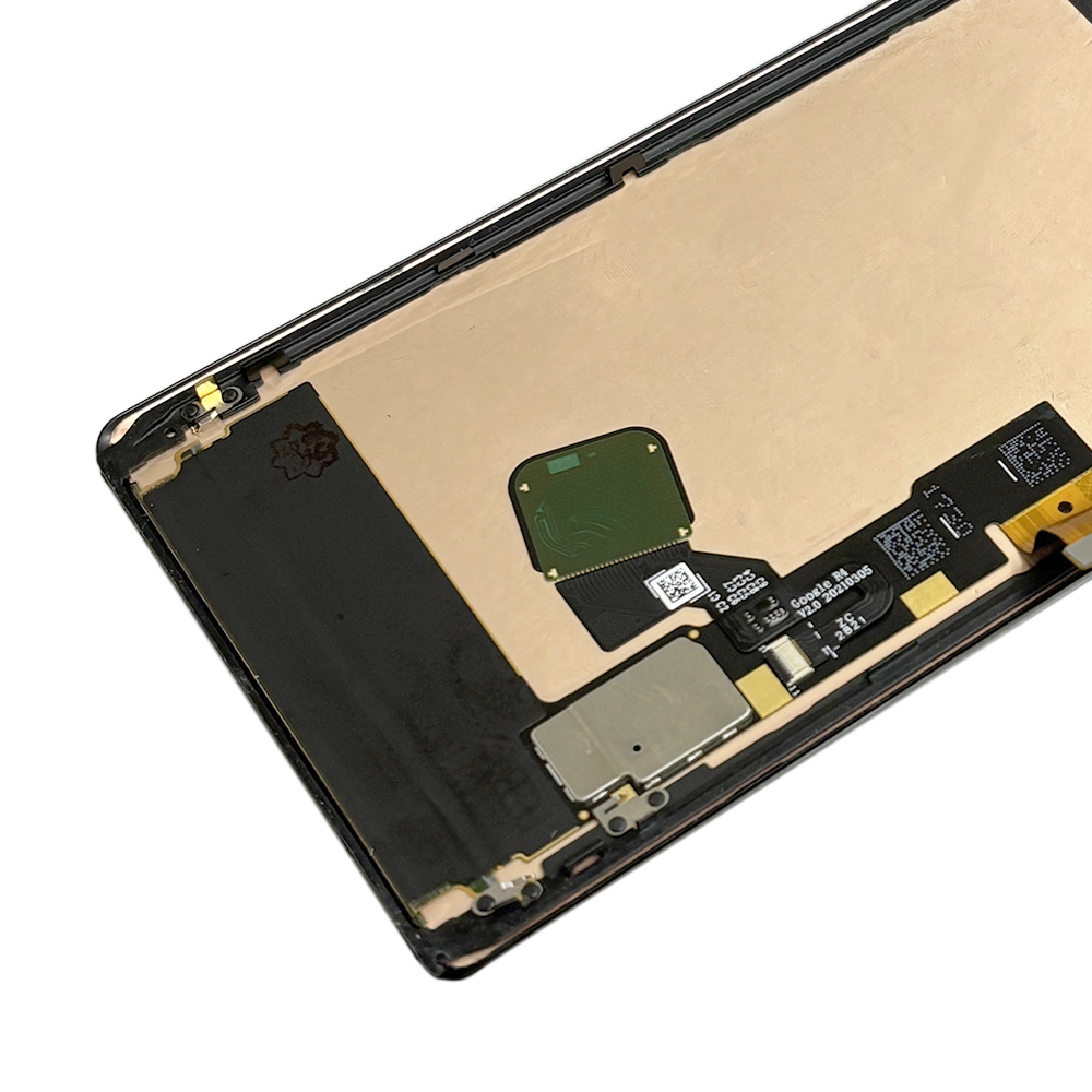 FULL ORIGINAL OLED Screen Digitizer with Bezel Frame and Fingerprint Sensor for Google Pixel 6 Pro