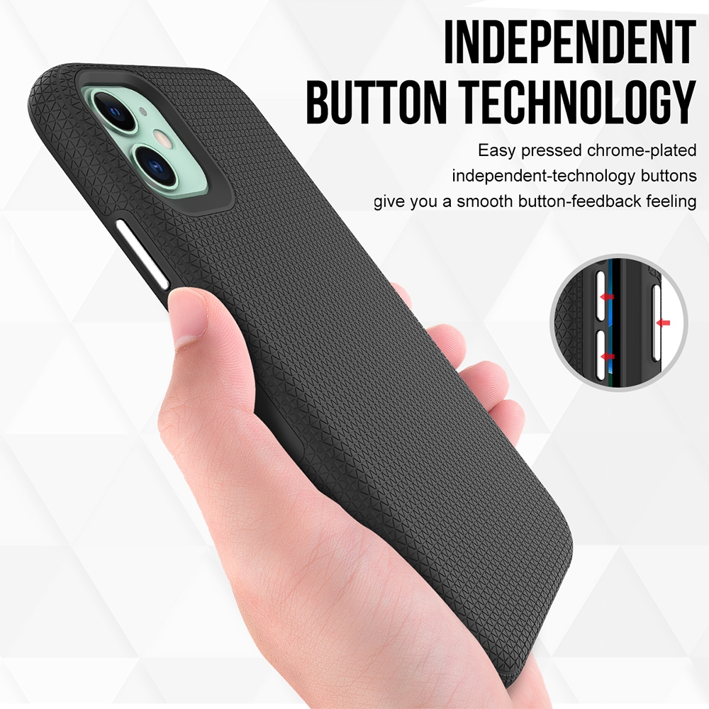 Rhinos Rugged Shockproof Case for iPhone 11 (6.1'')-Navy