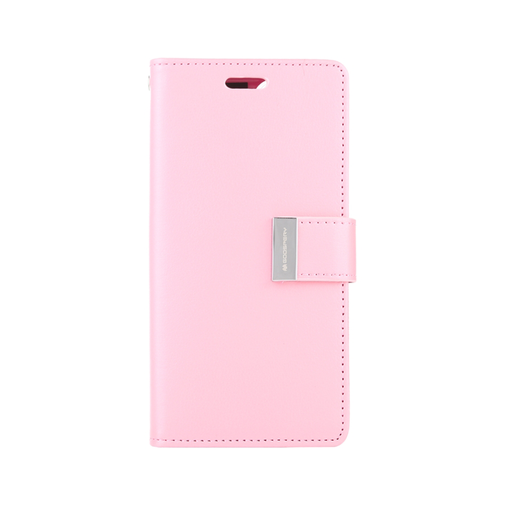 Mercury Rich Diary Case for iPhone 16 Pro-Navy