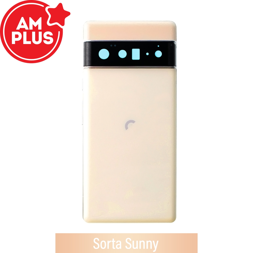 AMPLUS Rear Housing for Google Pixel 6 Pro-Sorta Sunny