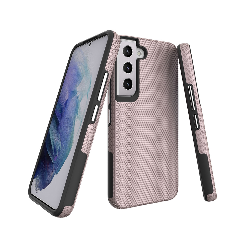 Rhinos Rugged Shockproof Case for Samsung Galaxy S22 Plus-Rose Gold