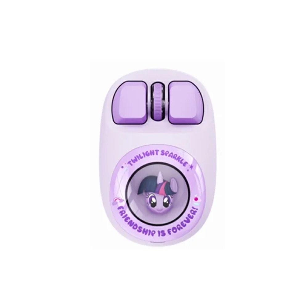 My Little Pony Series Dual-mode Wireless Mouse QS-MS08-Purple