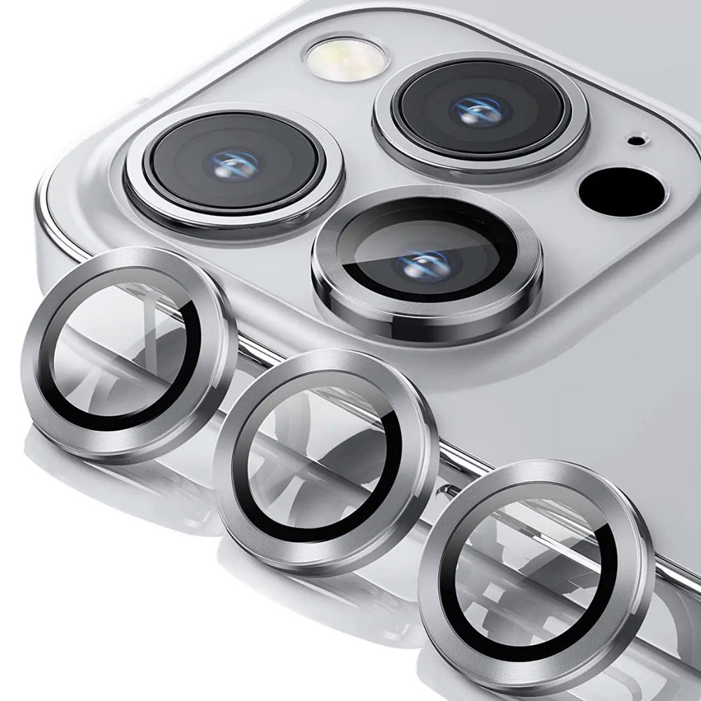 Kinglas Camera Lens Protector for iPhone 15 / 15 Plus (Set of 2)-Graphite